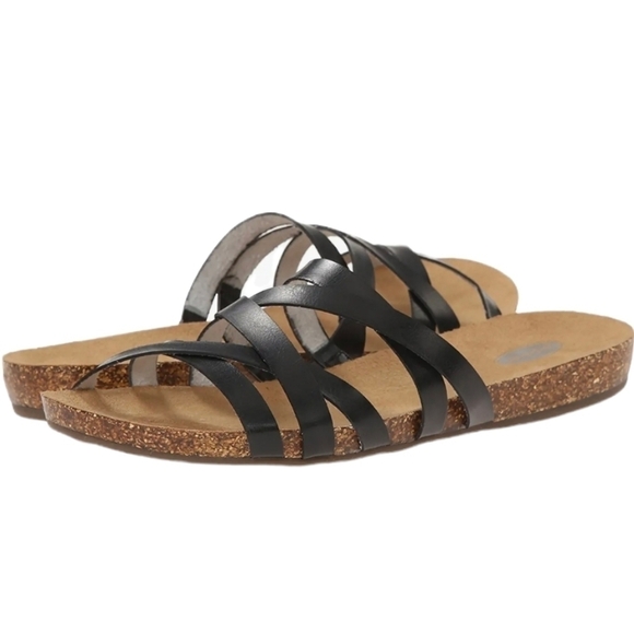 NEW Dr.Scholls Women Ruth flip flop leather strappy sandals shoes sz 9.5M - Picture 1 of 10